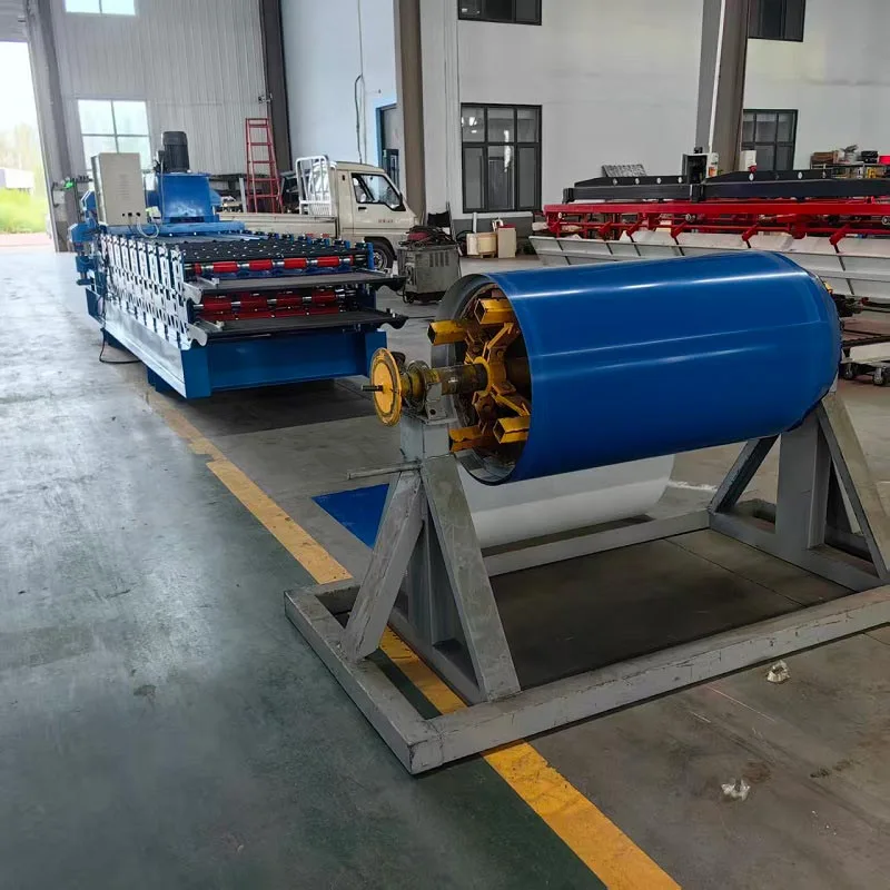 840 Glazed Dam Çini Roll Formating Maşın