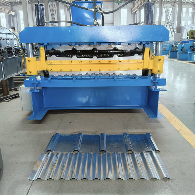 910 & Kiçik Ripple Double Layer Roll Formalaşdırma Maşın